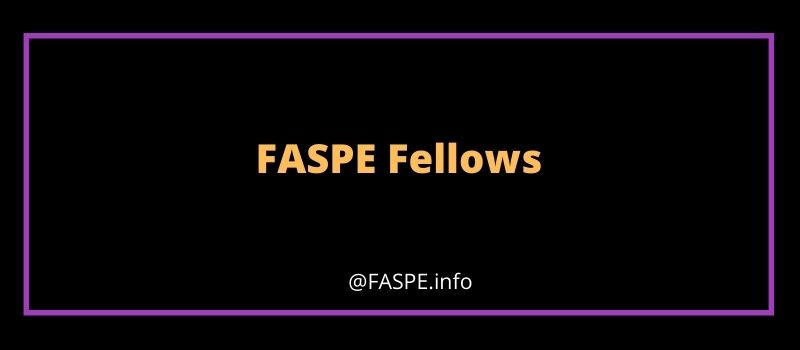 FASPE Fellows