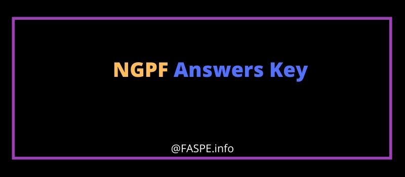 ngpf Answers Key